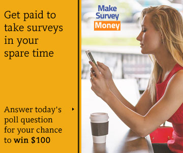 Get paid to take survey in your spare time